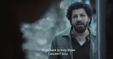 إياد نصار يودع يونس ومنة شلبي قبل ذهابهما إلى رفح في مسلسل في صحاب الأرض