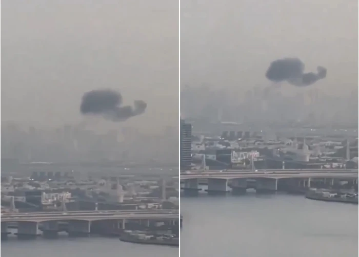 صحيفة المرصد - بالفيديو.. مسيرة إيرانية تستهدف مطار دبي والإمارات تعلق جميع الرحلات