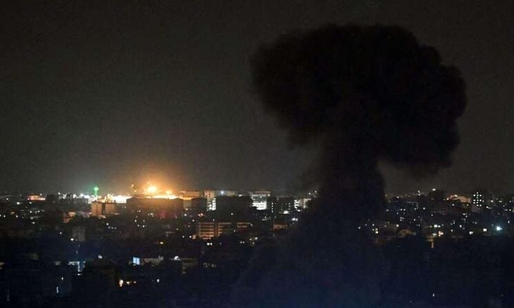 غارة إسرائيلية تستهدف الضاحية الجنوبية لبيروت غارة إسرائيلية تستهدف الضاحية الجنوبية لبيروت