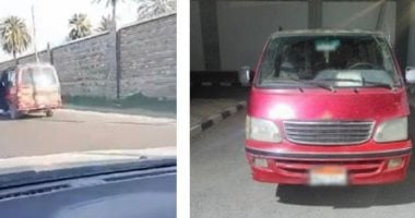 أزمة «ميكروباص العامرية».. كواليس سقوط سائق خلف سيارته