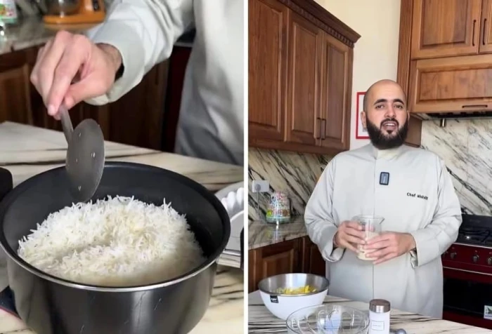 صحيفة المرصد - بالفيديو.. «شيف» يكشف خطوات عمل الأرز البسمتي على الطريقة الإيرانية
