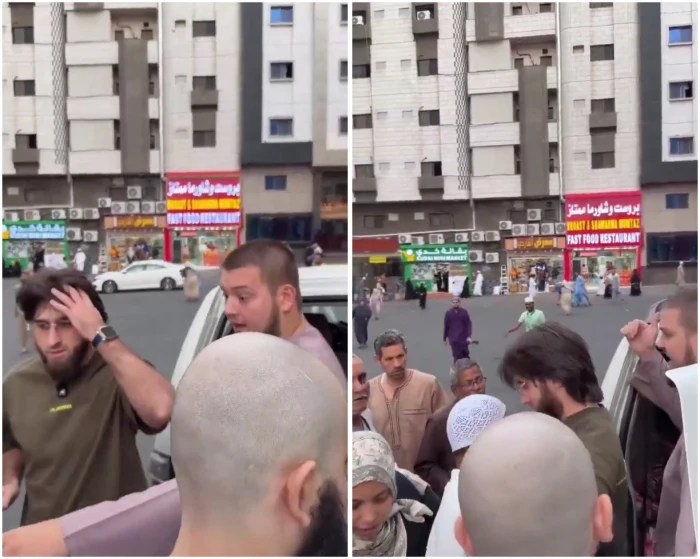 صحيفة المرصد – بالفيديو.. متطوع أجنبي يوقف توزيع المشروبات في مكة بعد حدوث فوضى وتسببها بزحام في شارع عام صحيفة المرصد - بالفيديو.. متطوع أجنبي يوقف توزيع المشروبات في مكة بعد حدوث فوضى وتسببها بزحام في شارع عام