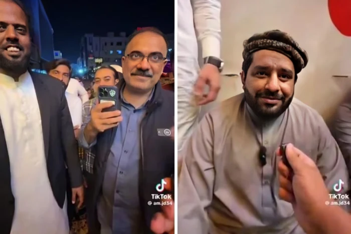 صحيفة المرصد – «روحي هناك وأنا هنا».. بالفيديو.. باكستانيون وُلدوا في المملكة يتحدثون باللهجة السعودية ويروون ذكرياتهم صحيفة المرصد - «روحي هناك وأنا هنا».. بالفيديو.. باكستانيون وُلدوا في المملكة يتحدثون باللهجة السعودية ويروون ذكرياتهم