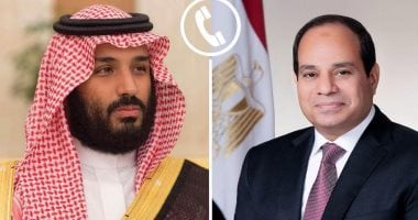 الرئيس السيسى يؤكد لولى العهد السعودى المصير المشترك الذي يجمع بين مصر ودول الخليج الرئيس السيسى يؤكد لولى العهد السعودى المصير المشترك الذي يجمع بين مصر ودول الخليج