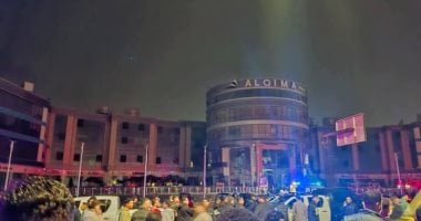 حريق موريا مول دمياط الجديدة.. 32 مصابا و3 وفيات بسبب انفجار أسطوانة هيليوم.. صور