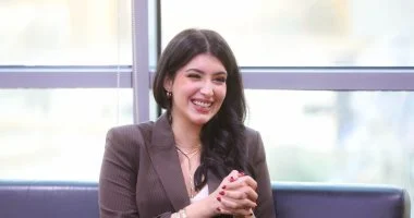 سارة بركة: أحمد العوضى مجتهد بشكل كبير وبيحب شغله جدا سارة بركة: أحمد العوضى مجتهد بشكل كبير وبيحب شغله جدا