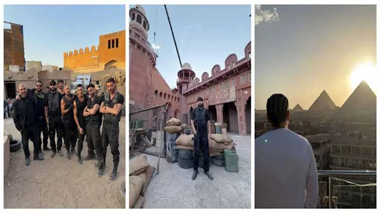 فرينش مونتانا يواصل تصوير فيلمه الجديد في مصر