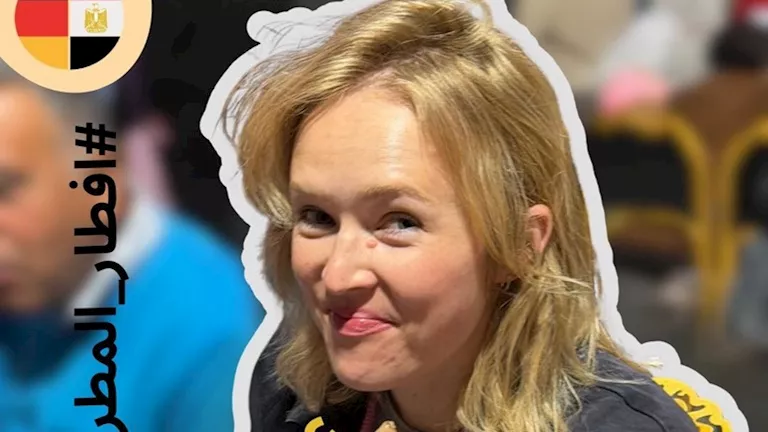 دبلوماسية المحشي.. السفارة الألمانية تشارك في إفطار المطرية