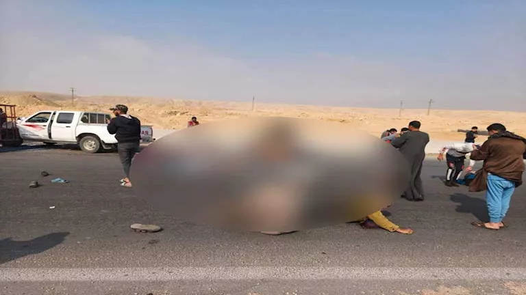 مصرع 3 أشخاص وإصابة 20 في حادث تصادم سيارتين ببني سويف