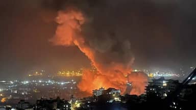 غارات إسرائيلية على الضاحية الجنوبية – MTV Lebanon غارات إسرائيلية على الضاحية الجنوبية - MTV Lebanon