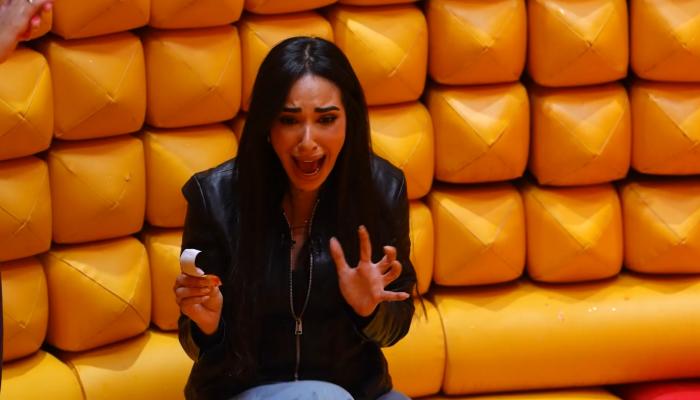 انهيار آية سماحة في «رامز ليفل الوحش»: «لمّي لسانك بعد كده»