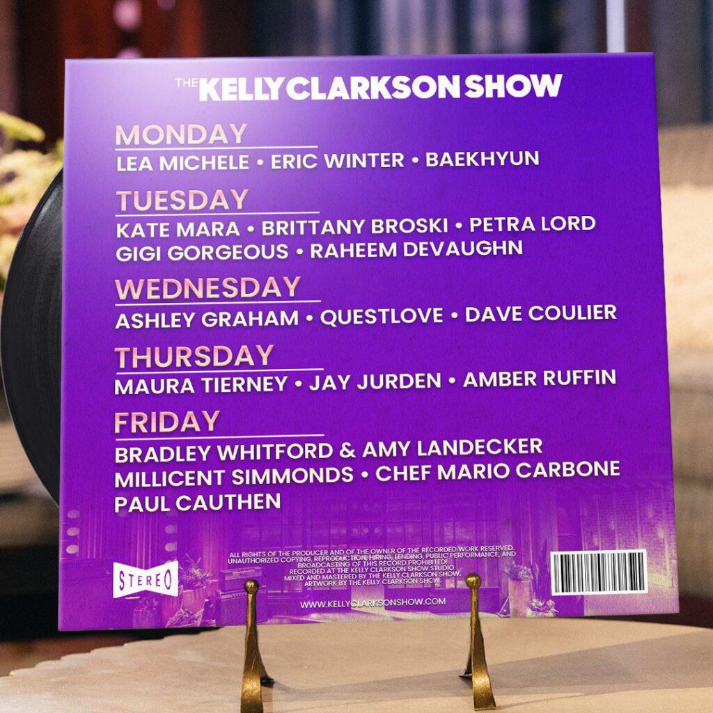 سيظهر بيكهيون في برنامج The Kelly Clarkson Show في 30 مارس
