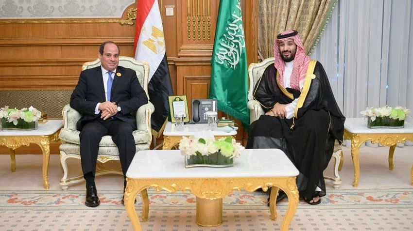 السيسي لولي العهد: مصر تدعم السعودية وترفض الاعتداءات الإيرانية - أخبار السعودية
