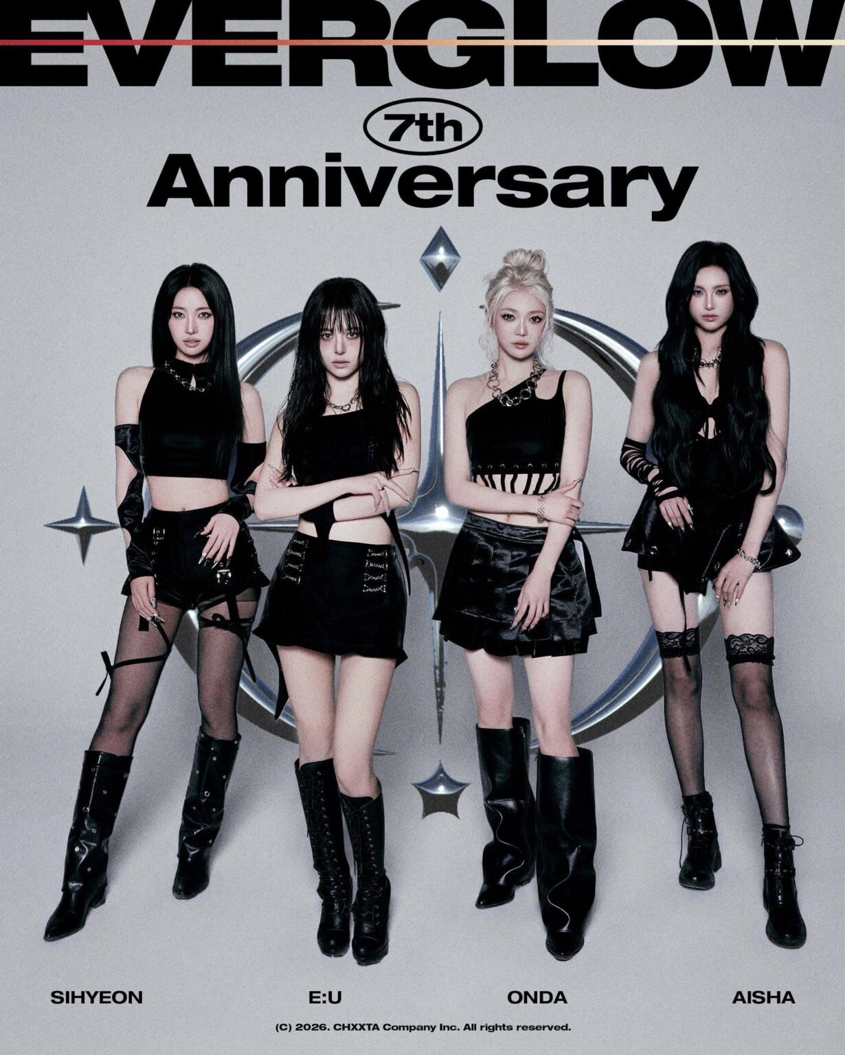 الذكرى السابعة السعيدة لفرقة EVERGLOW!