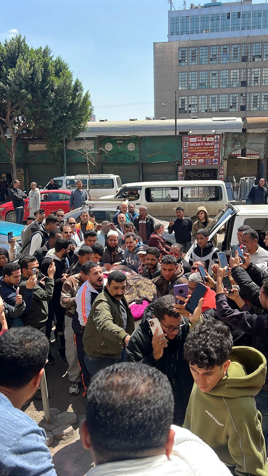 صلاة الجنازة فاطمة كشرى 