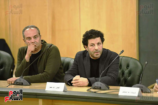 ندوة مسلسل صحاب الأرض بنقابة الصحفيين (17)