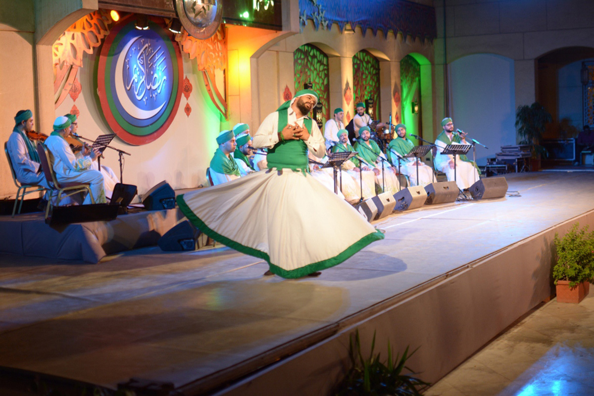 عرض موسيقي أدائي رمضاني.