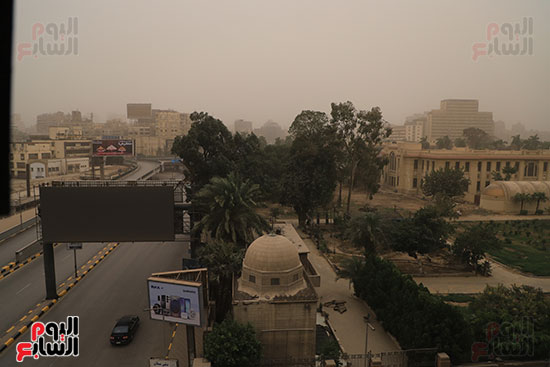 عاصفة ترابية أول أيام عيد الفطر (3)