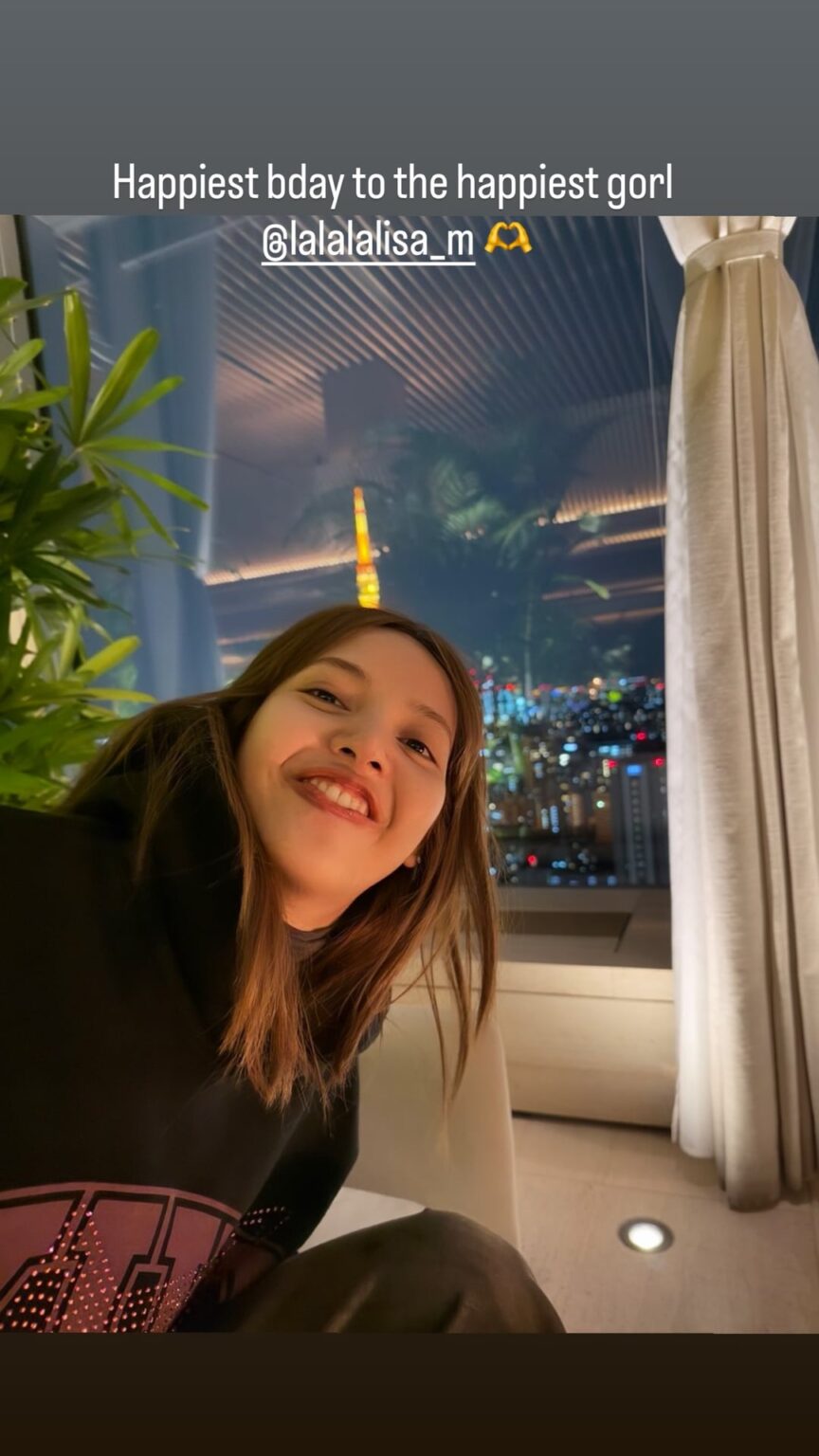 260327 تحديث قصة الانستغرام heyalic_e مع ليزا