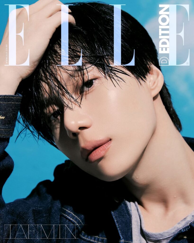 SHINee Taemin - ELLE Korea x AHC (إصدار أبريل 2026 لغلاف الإصدار الرقمي والصور)