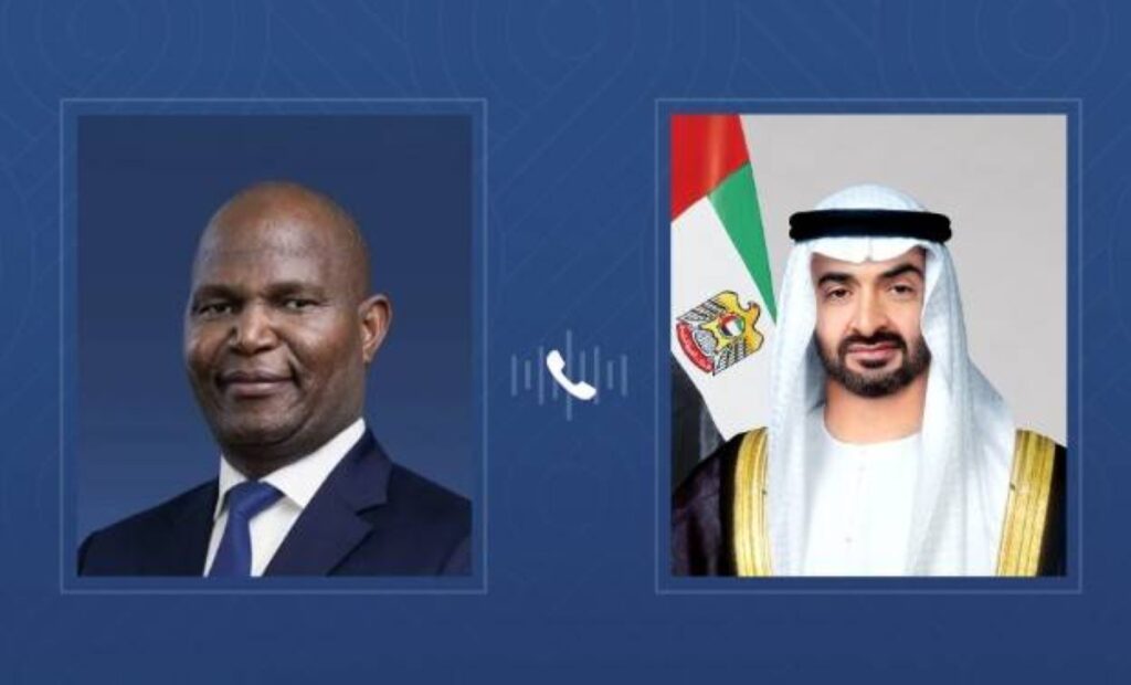 رئيس الدولة يتلقى اتصالاً هاتفياً من رئيس موزمبيق أكد خلاله التضامن مع الإمارات إثر الاعتداءات الإيرانية التي تستهدف أراضيها Al Bayan