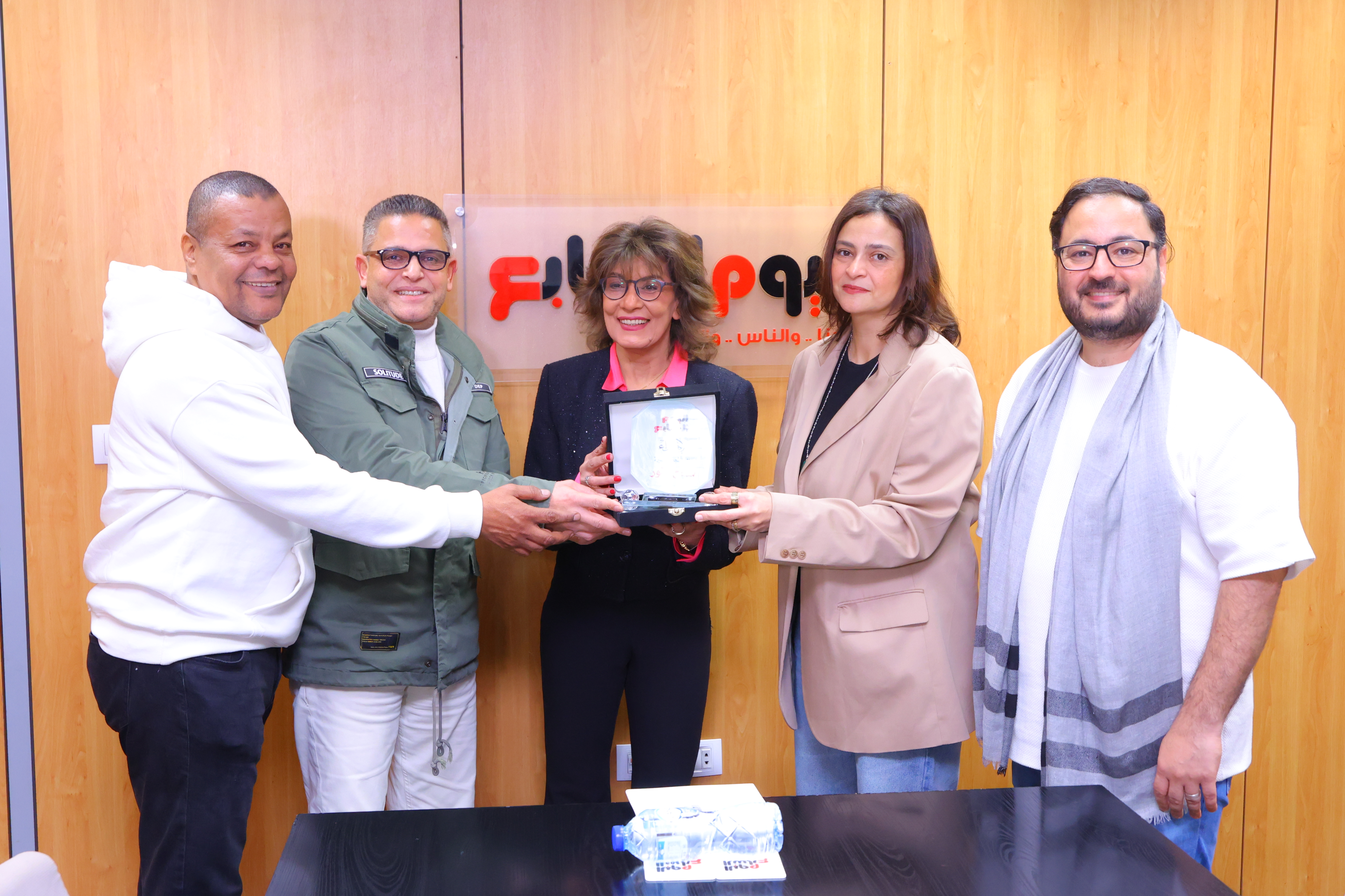 الفنانة الكبيرة سماح أنور في اليوم السابع