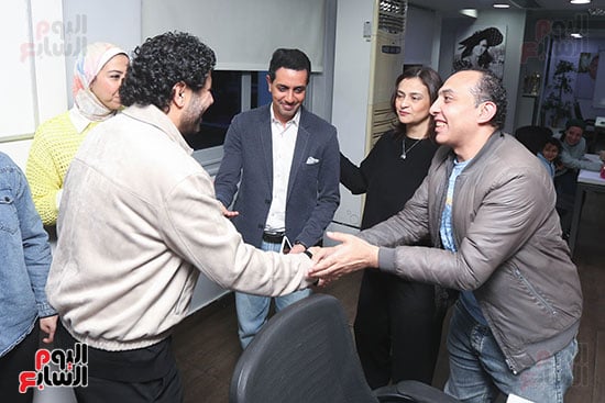 إياد نصار في جولة باليوم السابع