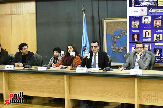 ندوة مسلسل صحاب الأرض بنقابة الصحفيين (16)