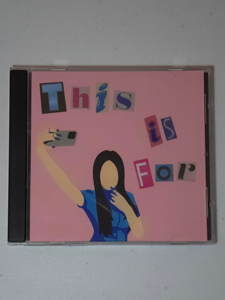 لم يكن ألبوم This Is For مزودًا بحافظة، لذا قمت بصنع غلاف خاص بي!