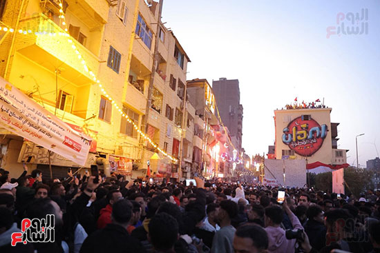 شوارع المطرية فى حفل الإفطار