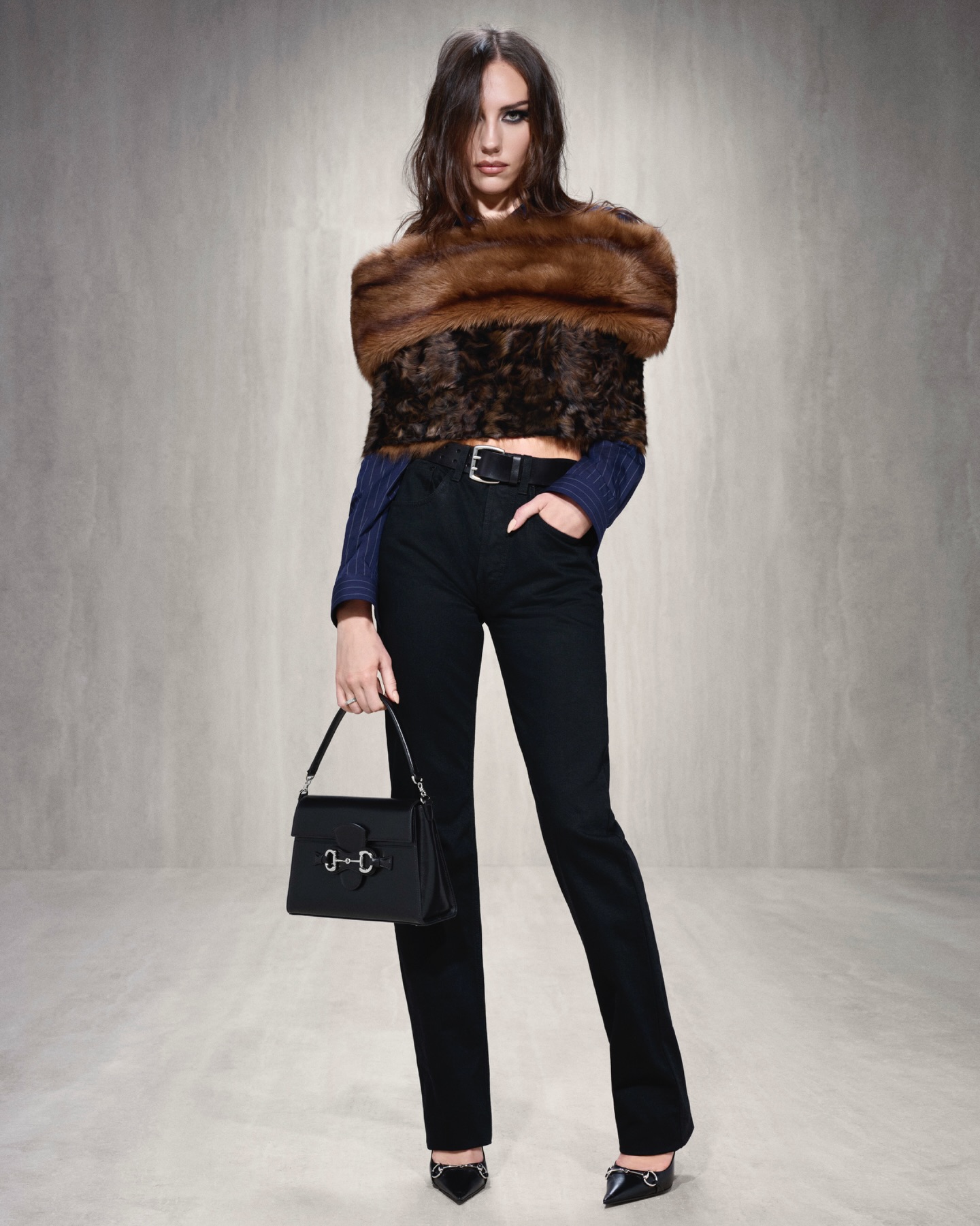 من عرض أزياء غوتشي لخريف وشتاء 2026/2027 (إنستغرام)