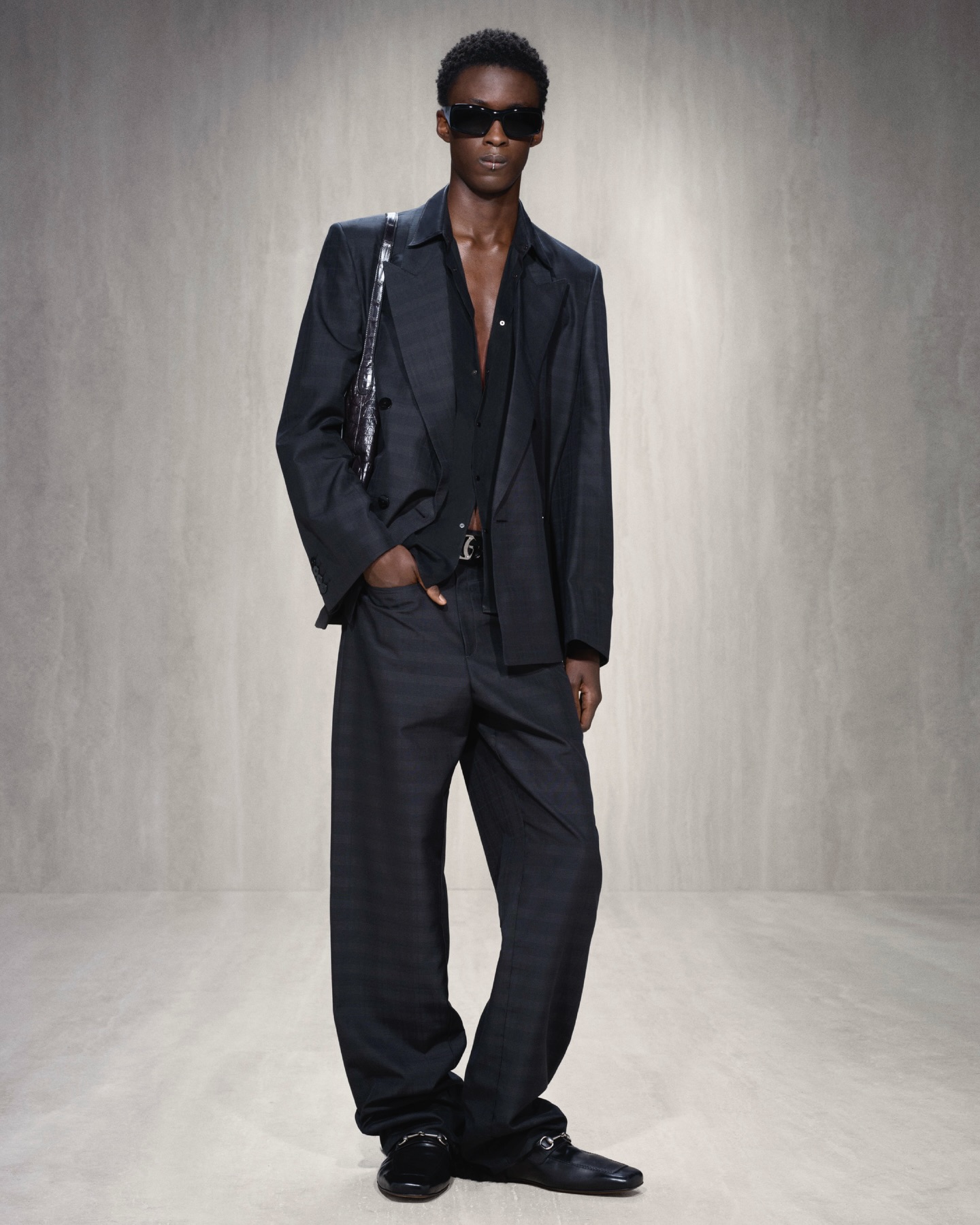 من عرض أزياء غوتشي لخريف وشتاء 2026/2027 (إنستغرام)