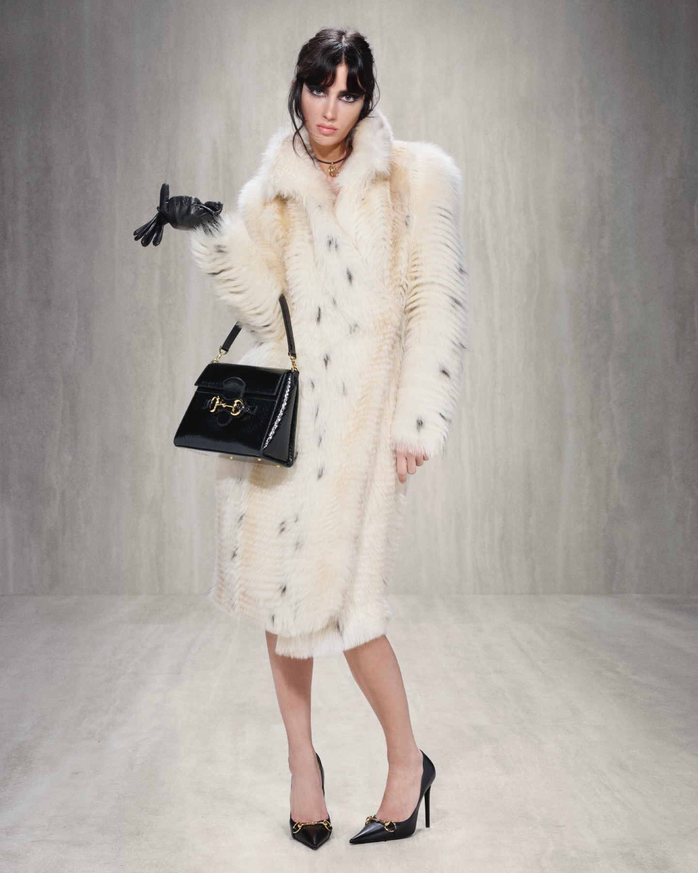 من عرض أزياء غوتشي لخريف وشتاء 2026/2027 (إنستغرام)