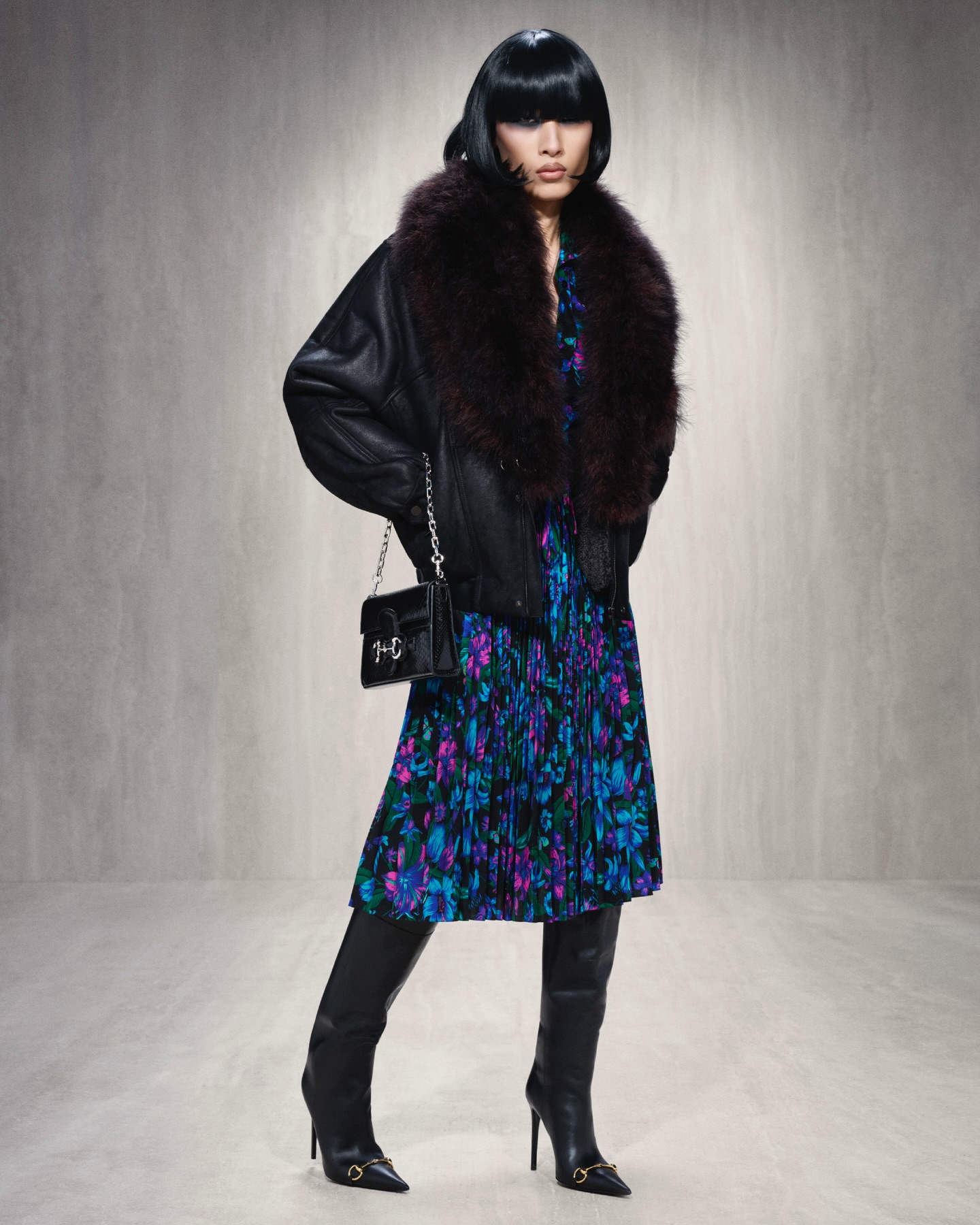 من عرض أزياء غوتشي لخريف وشتاء 2026/2027 (إنستغرام)