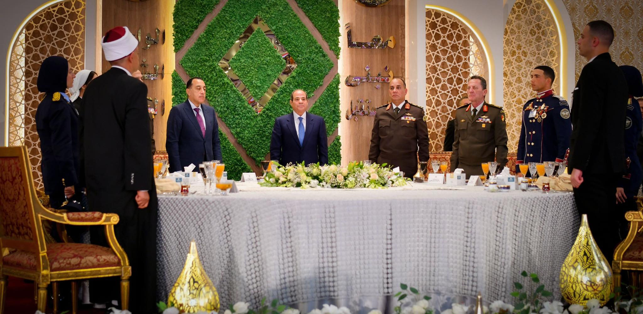 May be an image of wedding and dais