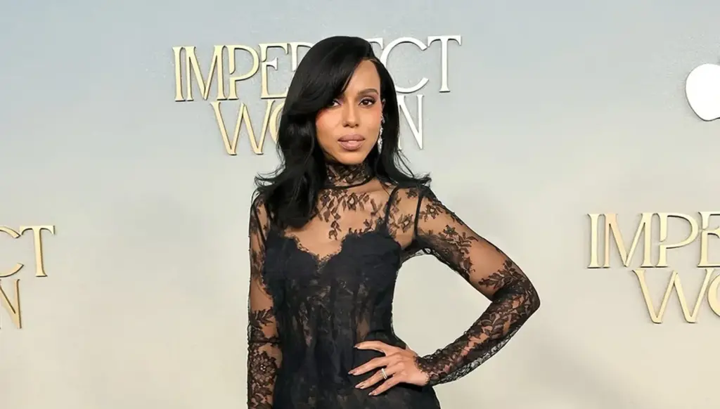 إطلالة جريئة للنجمة كيري واشنطن بالدانتيل الشفاف من زهير مراد تشعل منصّات التواصل الاجتماعي