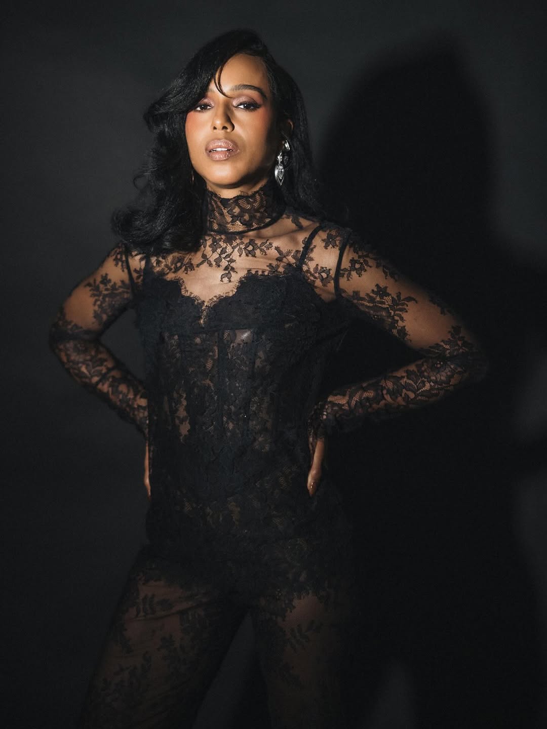 كيري واشنطن بتصميم زهير مراد (إنستغرام)