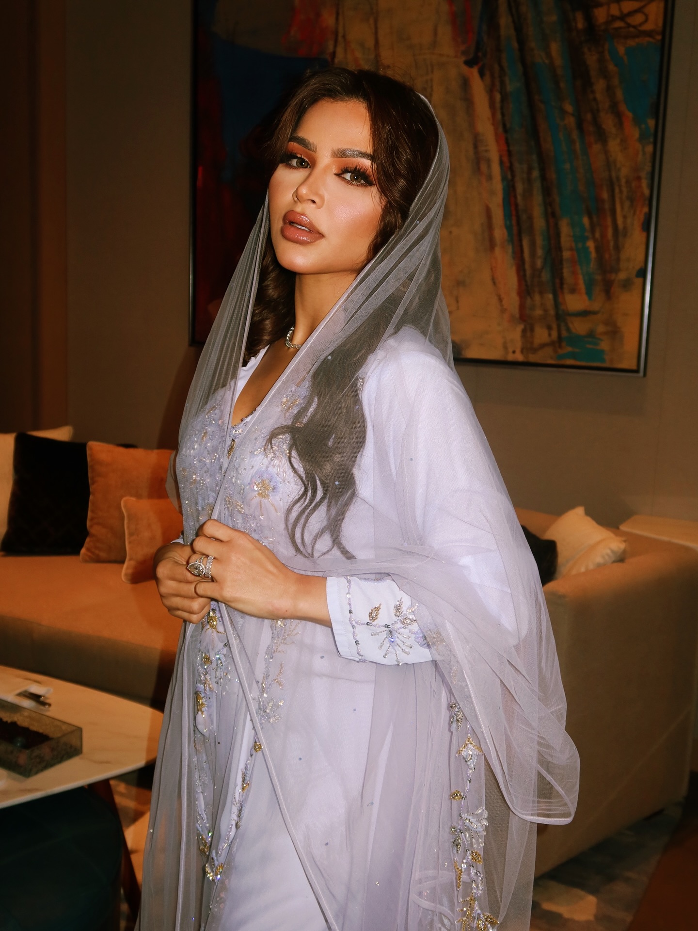 نهى نبيل بتصميم لينا وائل (إنستغرام)