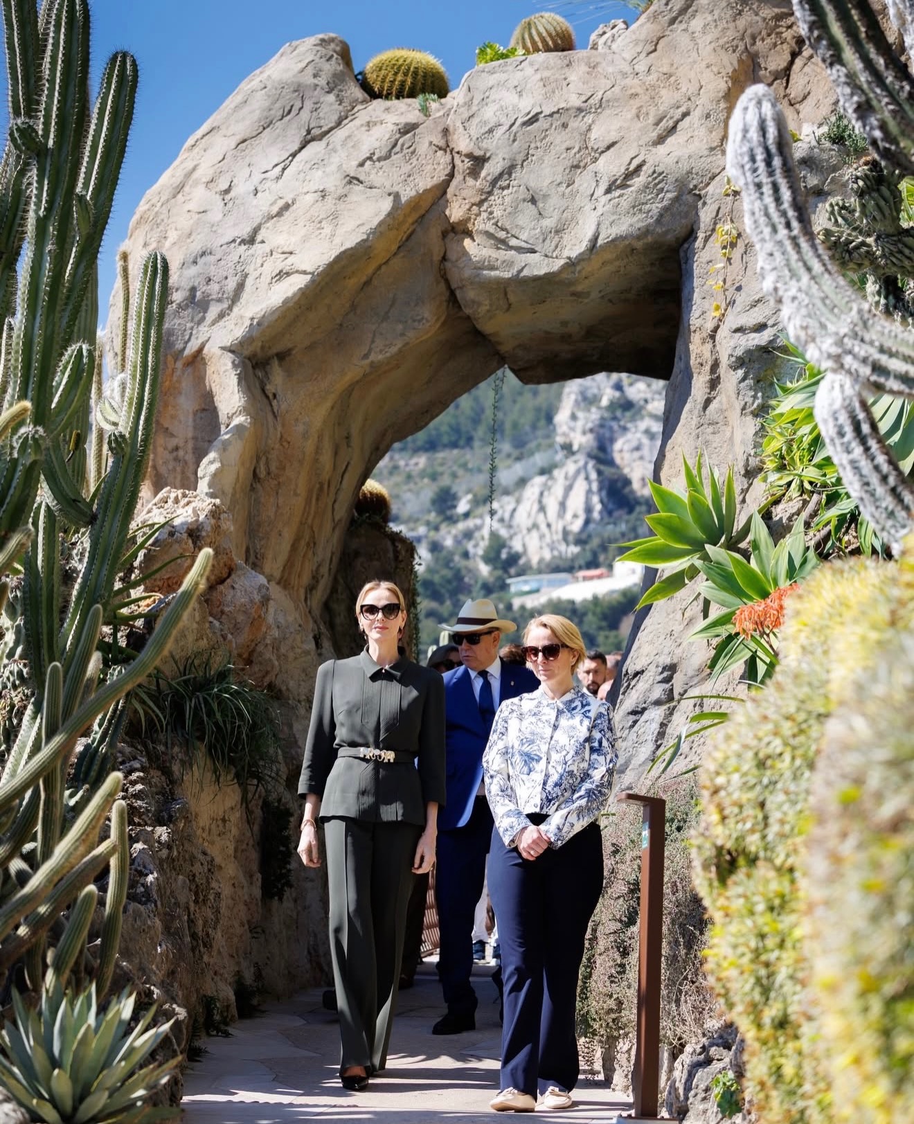 الأمير ألبرت الثاني وزوجته الأميرة شارلين (إنستغرام)