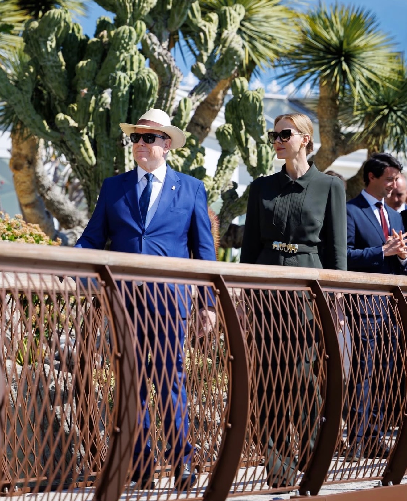 الأميرة شارلين بتصميم إيلي صعب (إنستغرام)