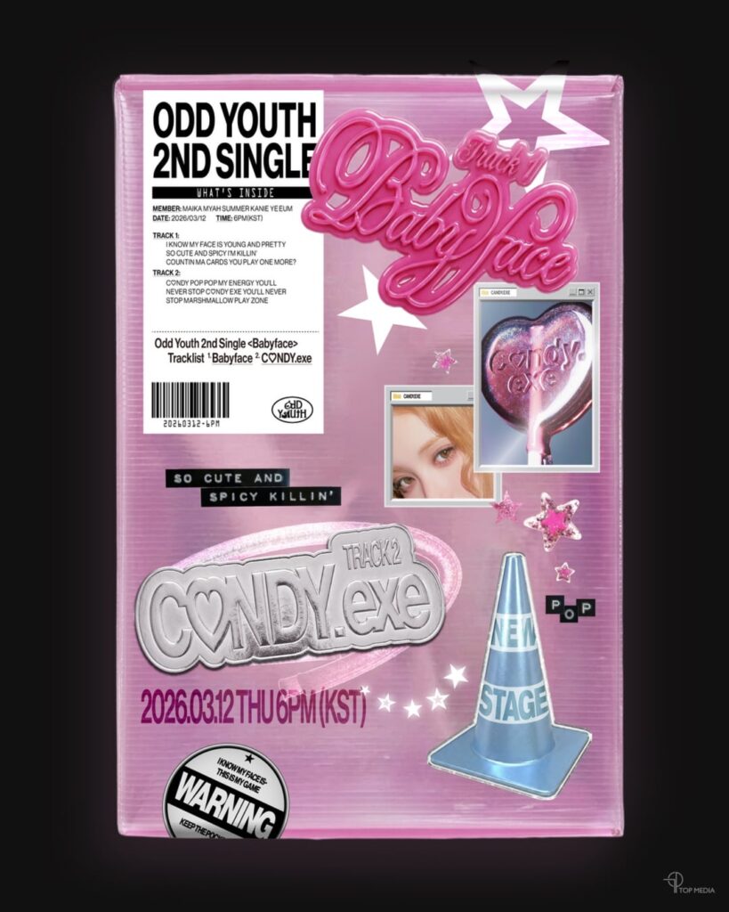 ODD YOUTH - الأغنية المنفردة الثانية: Babyface (سبويلر 2 / قائمة الأغاني)