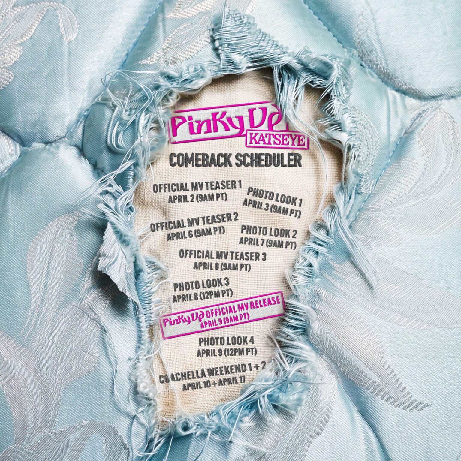 KATSEYE – أغنية رقمية: PINKY UP (مجدول العودة) KATSEYE - أغنية رقمية: PINKY UP (مجدول العودة)