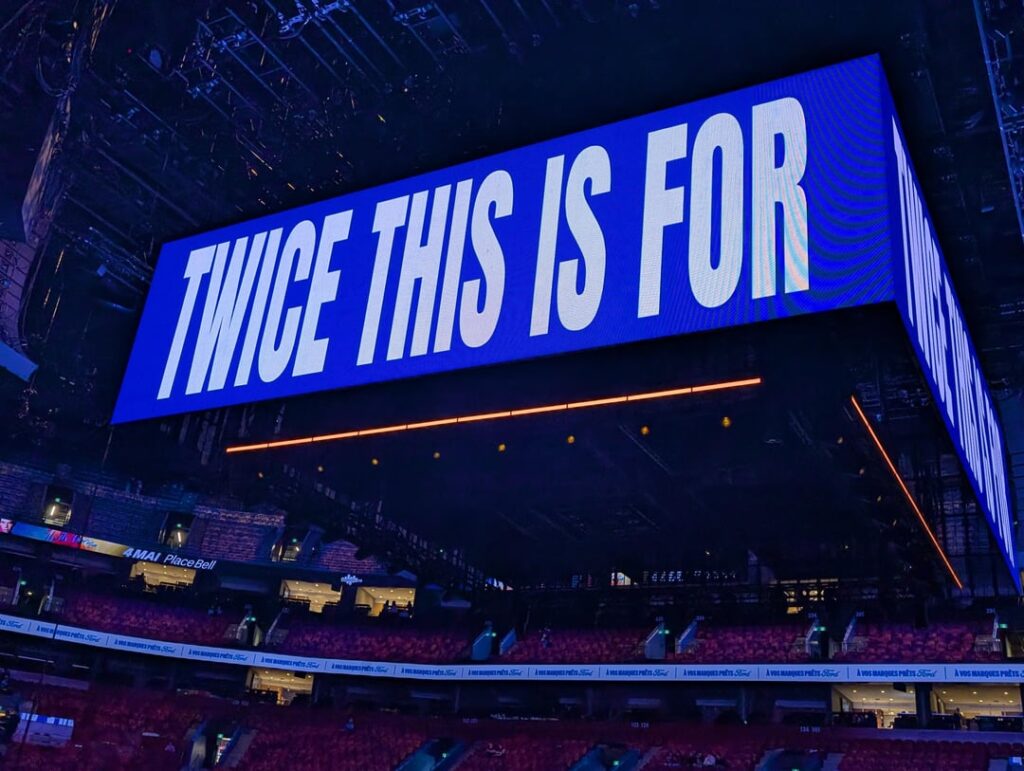 تجربة غير متوقعة مررت بها في حفل مونتريال