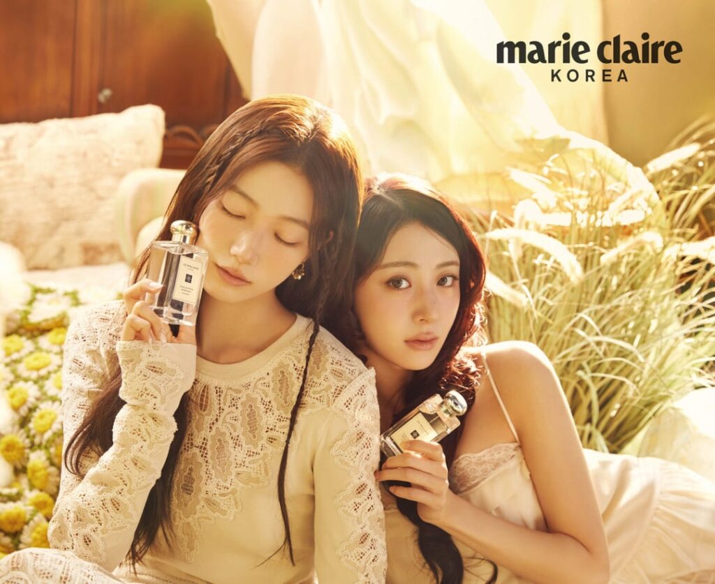 260302 Huh Yunjin & Kazuha - Marie Claire Korea x Jo Malone London (المعاينة المصورة لإصدار مارس 2026)