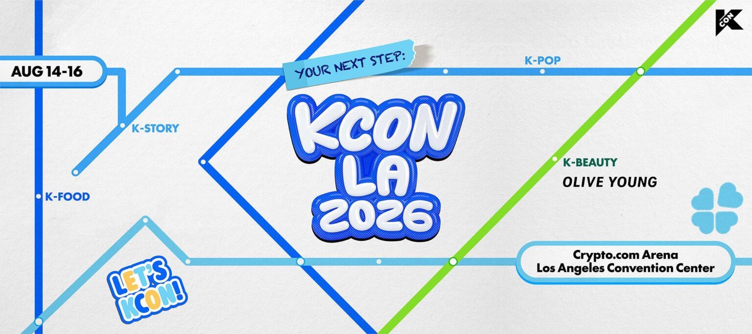 KCON LA 2026 - ملصق الإعلان (14 - 16 أغسطس)