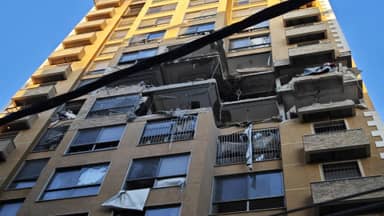 فيديو للحظات الأولى بعد غارة عائشة بكار: دمارٌ هائل! - MTV Lebanon