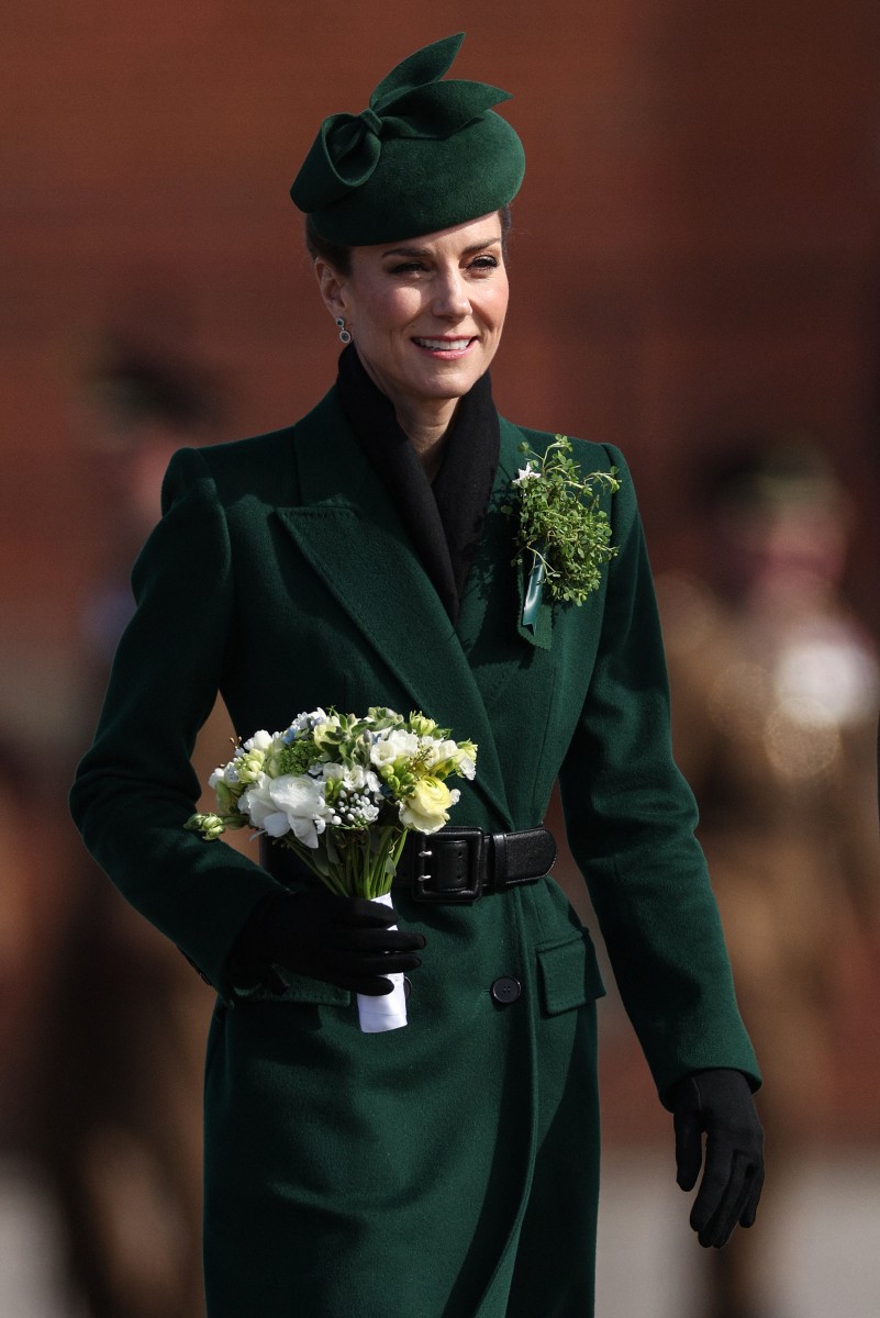 كيت ميدلتون في احتفالات عيد القديس باتريك (أ.ف.ب)