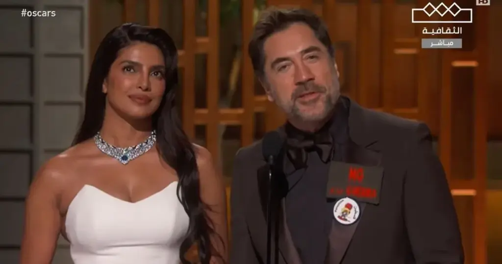 أوسكار 2026 خافيير بارديم: "لا للحرب.. والحرية لفلسطين"
