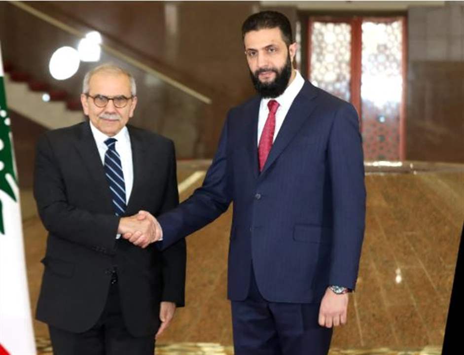 الشرع يتصل بسلام ويؤكد تضامن سوريا مع لبنان