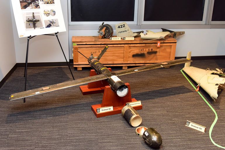 Shahed-101 credit : DIA @DefenseIntel